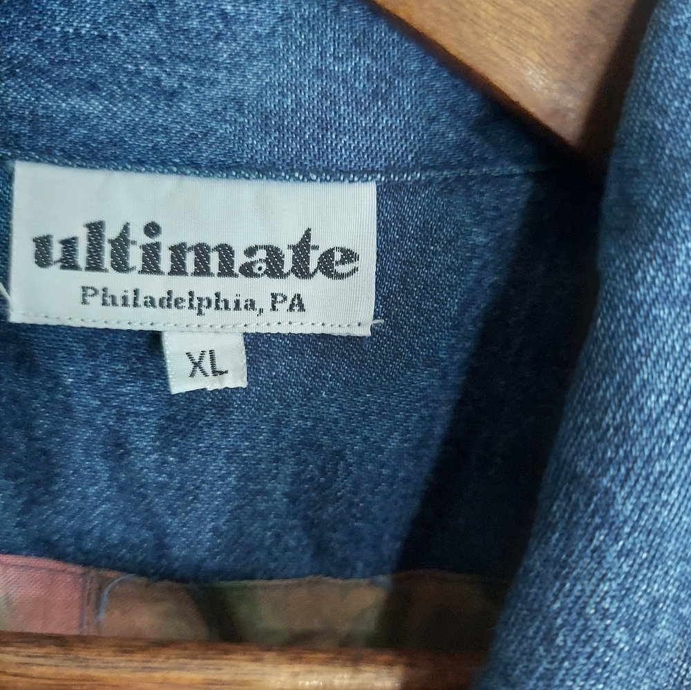 Vintage 80's 90's Ultimate Art To Wear  Denim Jacket - Picture 6 of 12